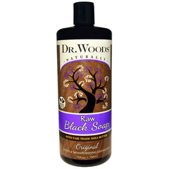 Dr. Woods front bottle view showing label and 32 oz size benefits