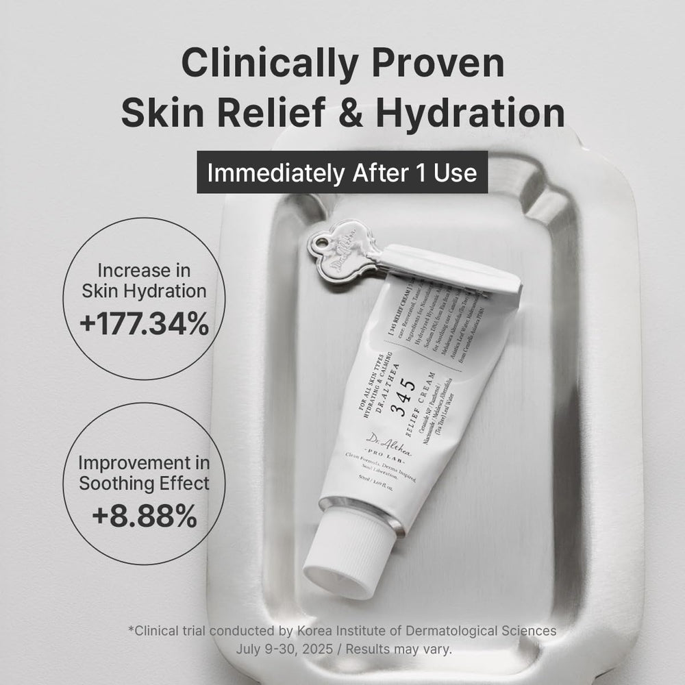 Dr.Althea cream on hand being spread to show quick absorption benefit