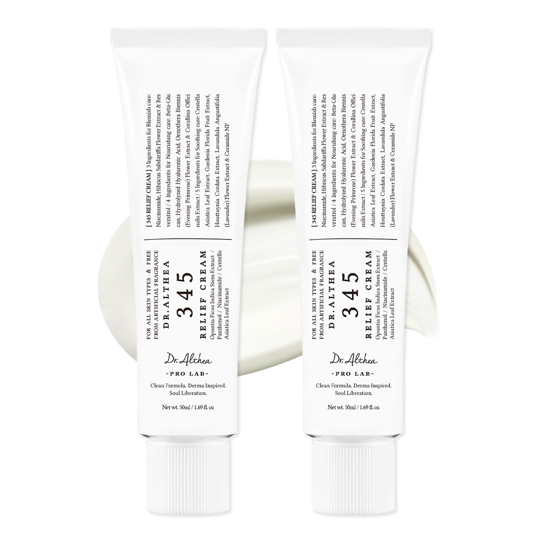 Dr.Althea front packaging showing dual 1.69 fl oz tubs and clear product benefits