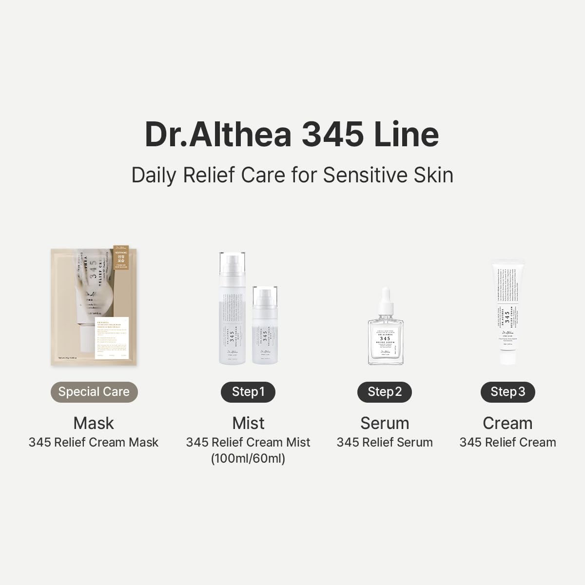 Dr.Althea rear label close-up showing ingredient list and vegan certification benefit