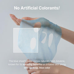 Dr.Althea biodegradable sheet detail emphasizing eco-friendly gentle care