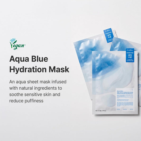 Dr.Althea close-up of sheet texture highlighting soothing azulene comfort