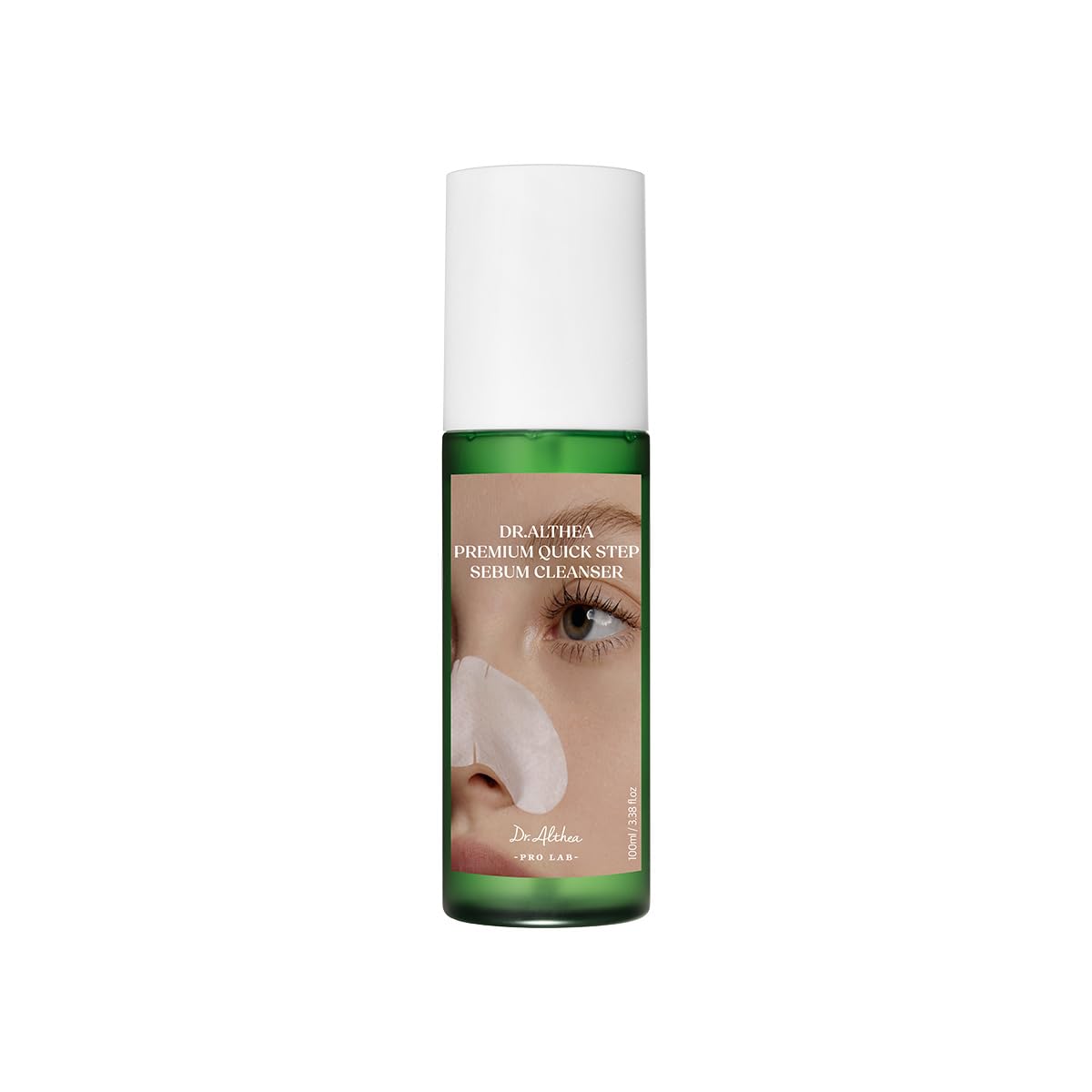 Dr.Althea front packaging showing bottle and label, highlights gentle cleansing