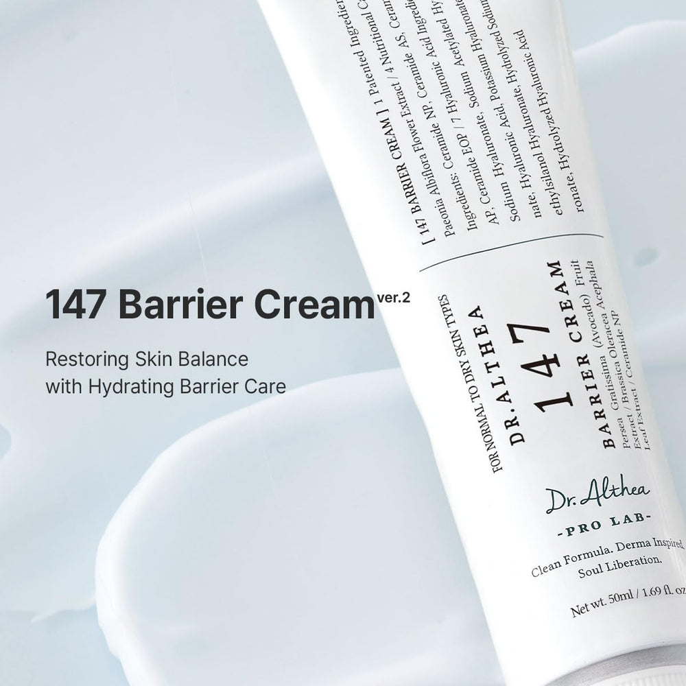Dr.Althea texture close-up highlighting silky finish and quick absorption