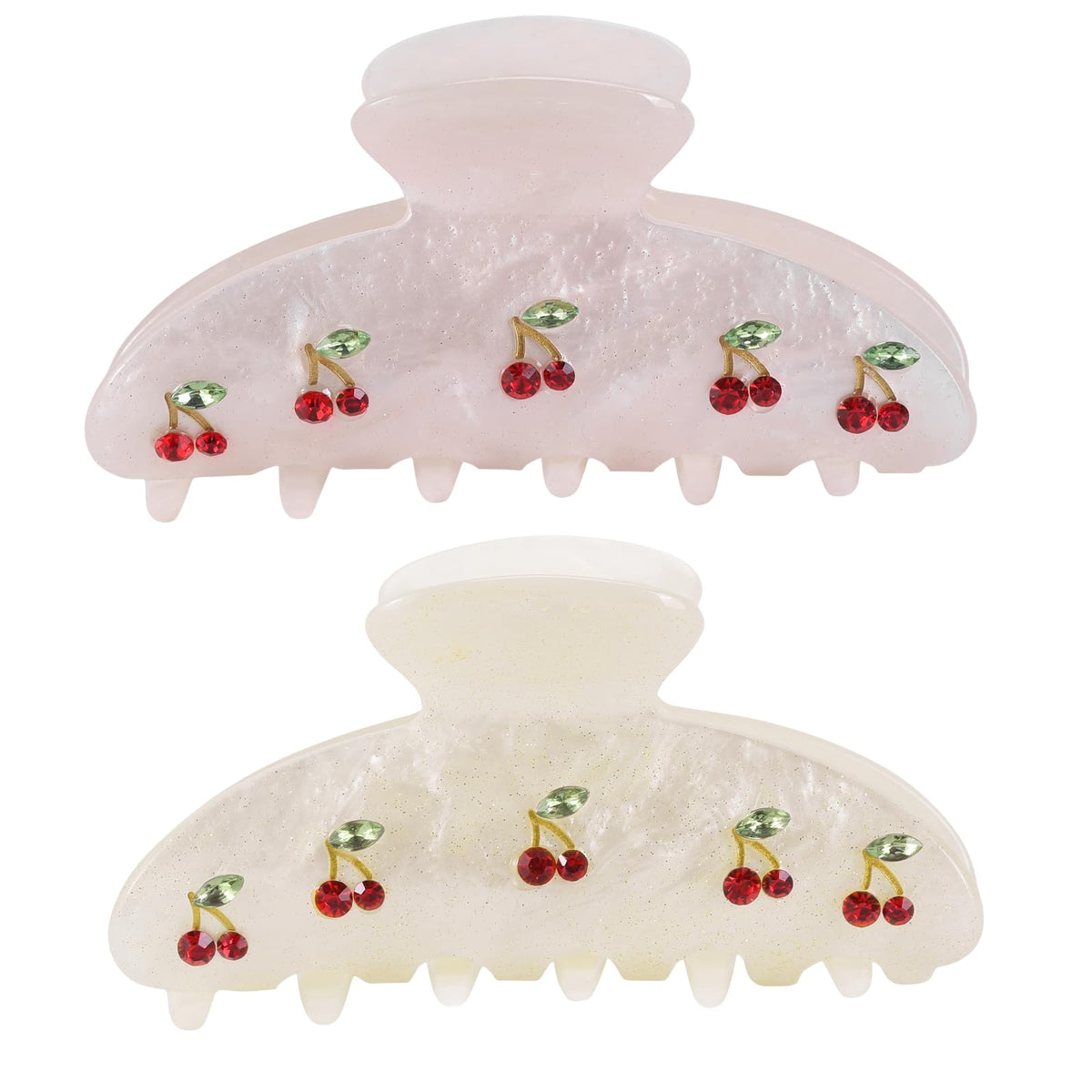 Drealoe cherry clips front packaging showing playful fruit design and pair convenience