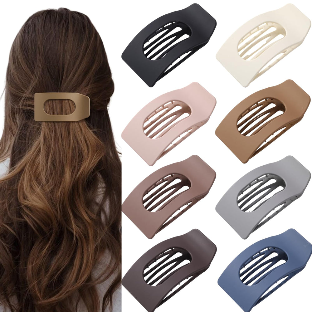 Drealoe assorted neutral clips arranged to display color options and styling versatility