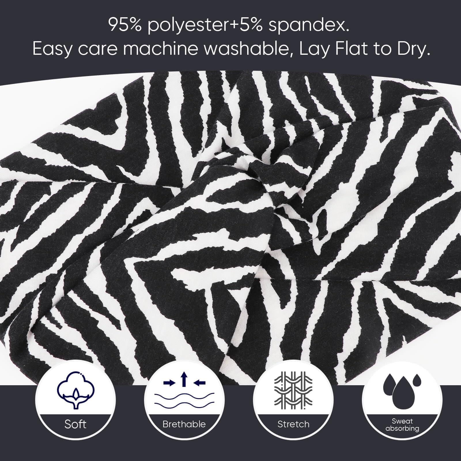 DRESHOW care label close-up showing easy-wash instructions and durability