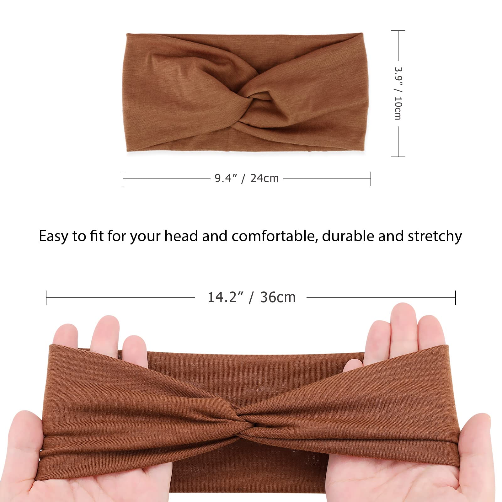 DRESHOW crisscross band side profile demonstrating secure hold