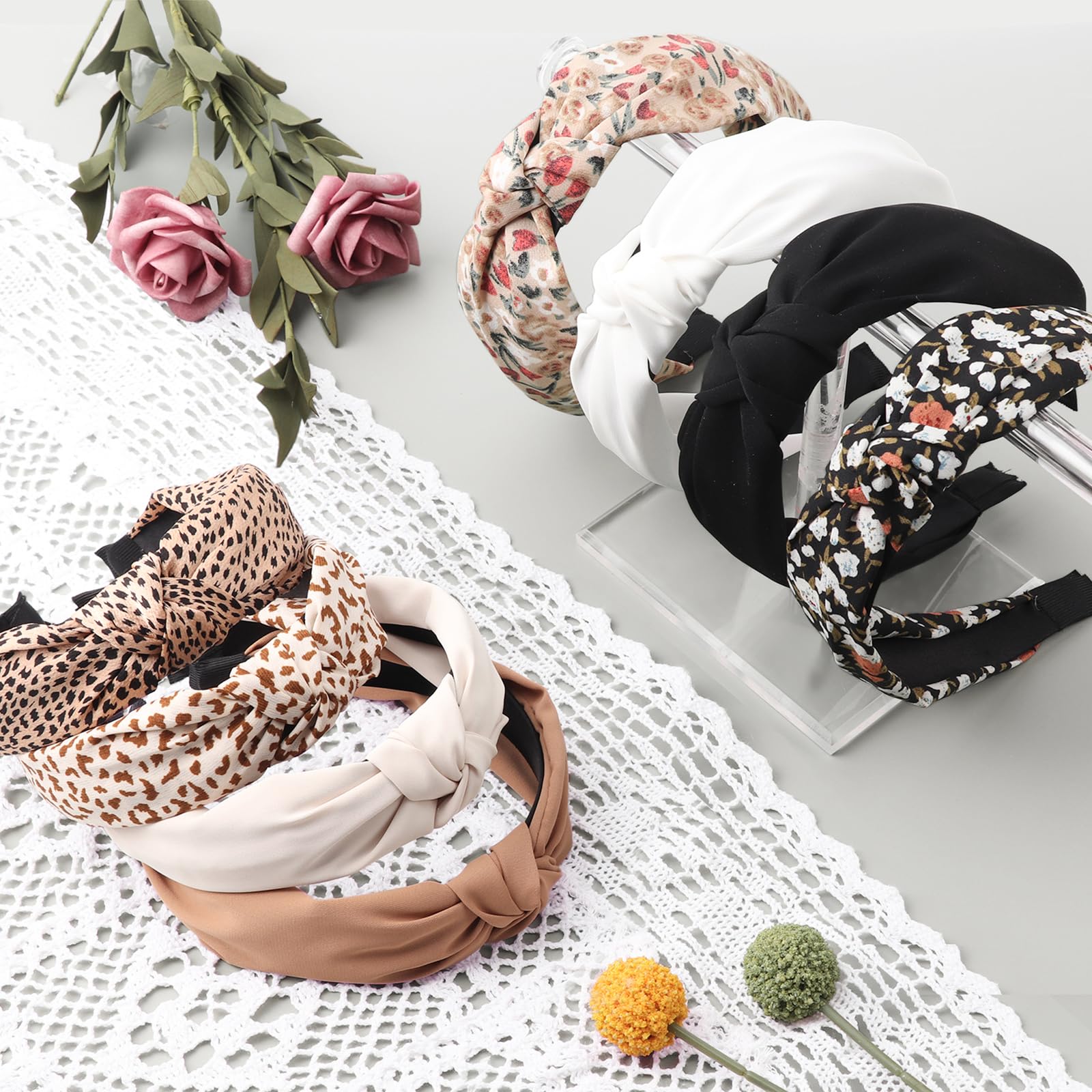 DRESHOW spread of printed fabrics showing floral and boho patterns, versatile styling