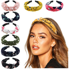 DRESHOW front view of eight headbands showing color variety and packaging benefits