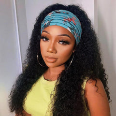 DRESHOW model side profile wearing headband for comfortable everyday hold