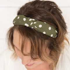 DRESHOW knotted front detail showing stylish concealment of seams