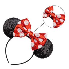 DRESHOW headband styled at a party to demonstrate festive photo-ready look
