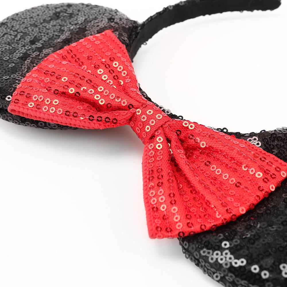 DRESHOW lifestyle party setting with headband adding festive sparkle and fun