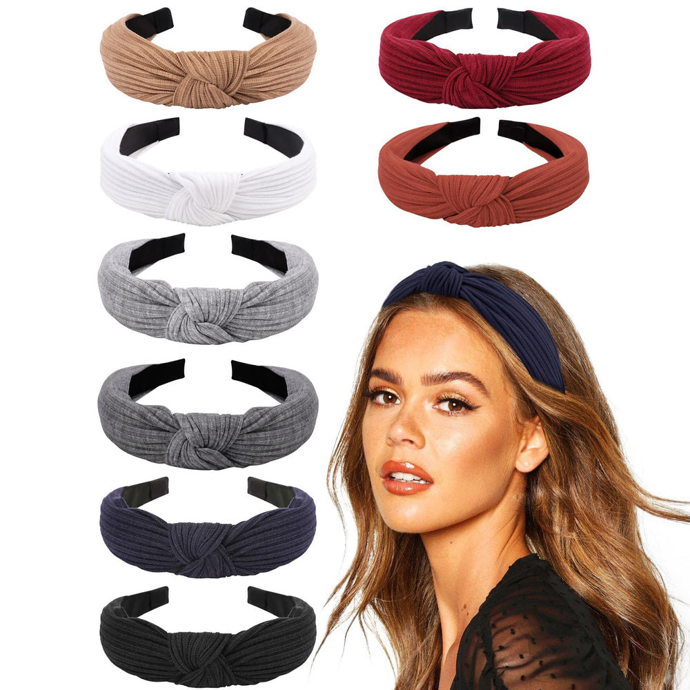 DRESHOW woman at vanity wearing headband for tidy makeup routine