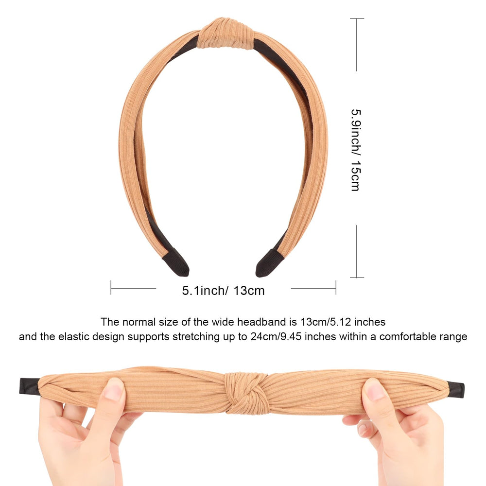 DRESHOW open pack displaying eight headbands for excellent value