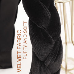 DRESHOW headband held in hand showing compact size and travel-friendly benefit