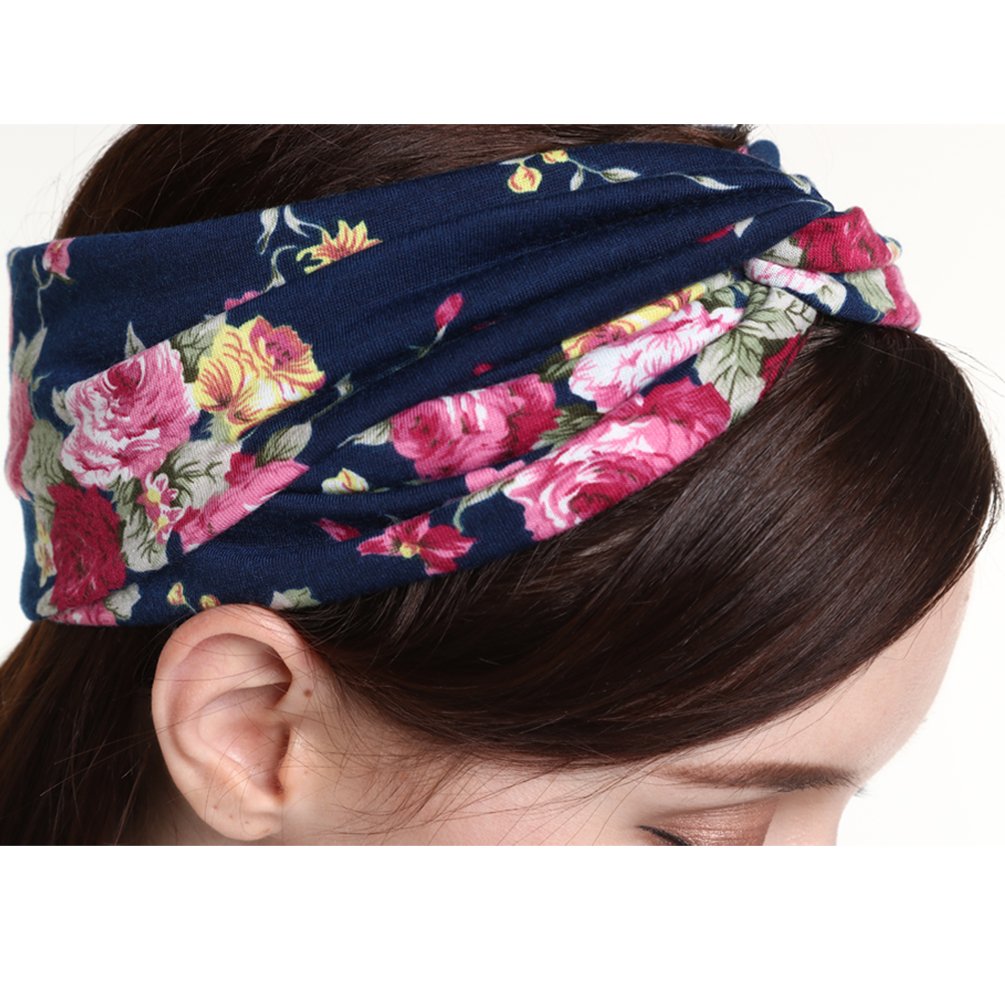 DRESHOW headband next to ruler showing 17 inch girth and 3–4 inch width for sizing clarity