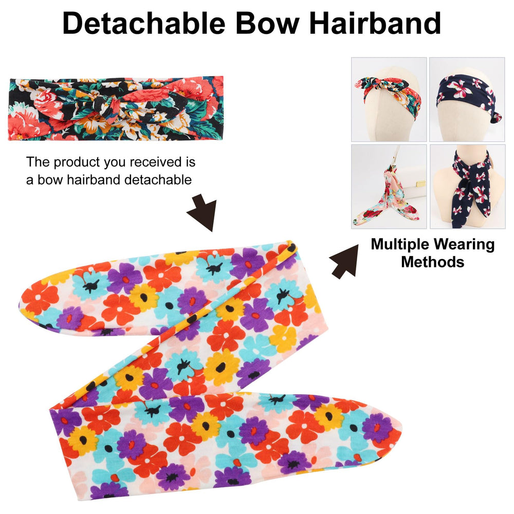 DRESHOW headband worn by model demonstrating stylish outfit pairing
