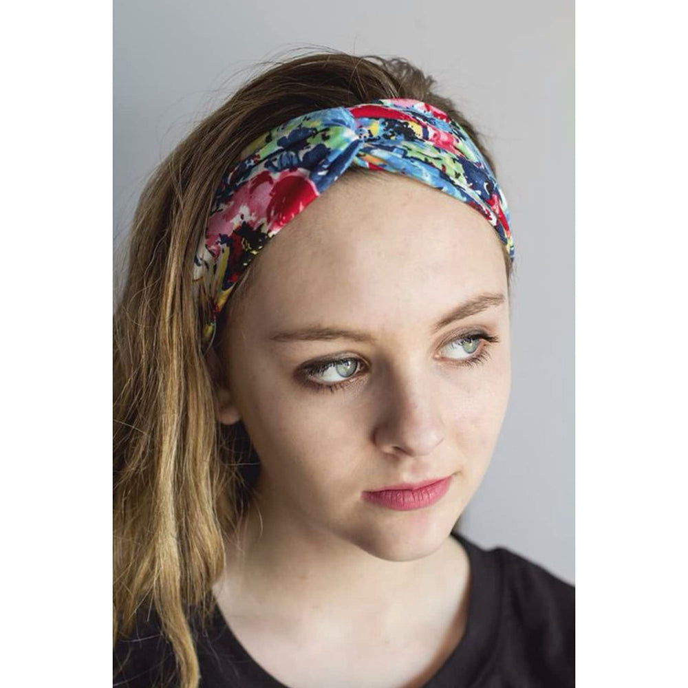 DRESHOW six headbands laid flat showing pattern variety for outfit coordination