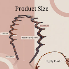 Dresyu headband in casual outdoor scene showing versatile everyday use