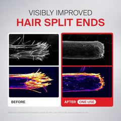 DR.FORHAIR applying mask scalp to ends demonstrates even coverage