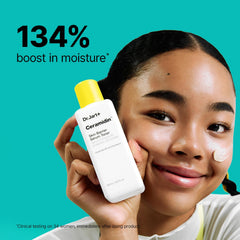 Dr.Jart+ bottle beside moisturizer illustrating layering benefits