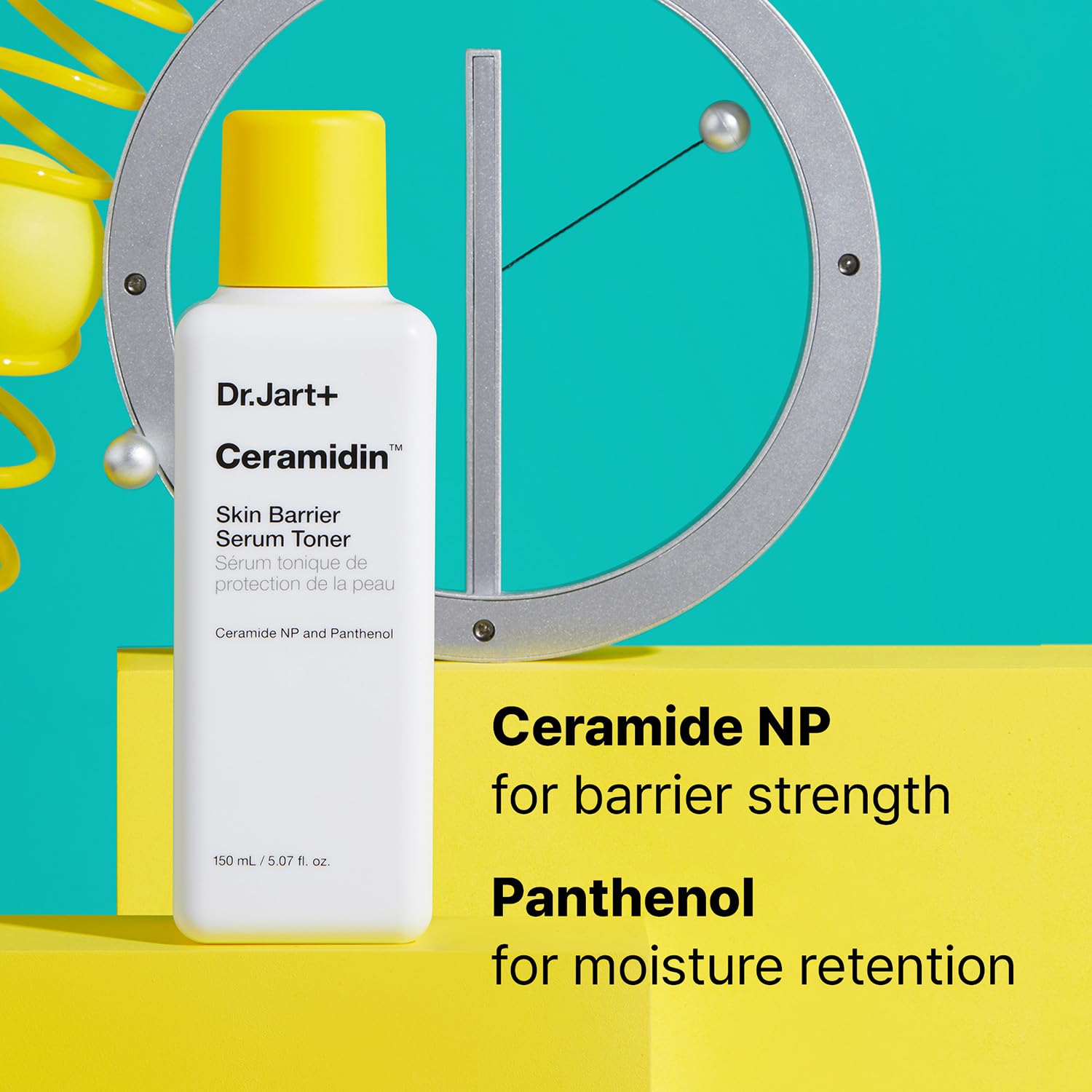 Dr.Jart+ pumped serum on hand demonstrating quick absorption