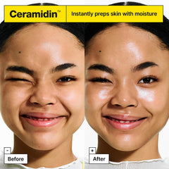 Dr.Jart+ toner on cotton pad showing gentle application benefit