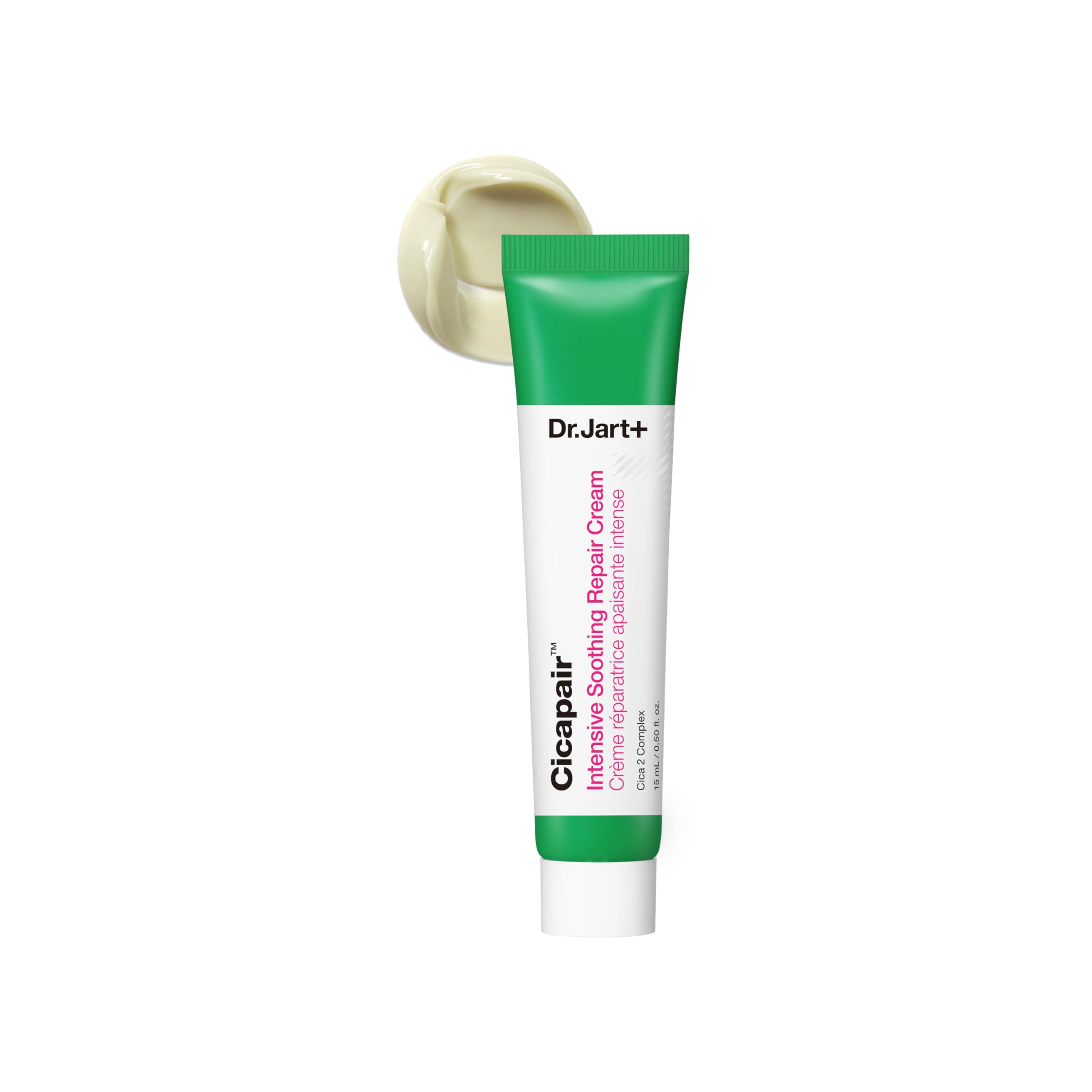 Dr.Jart+ jar front view showing brand and soothing benefits