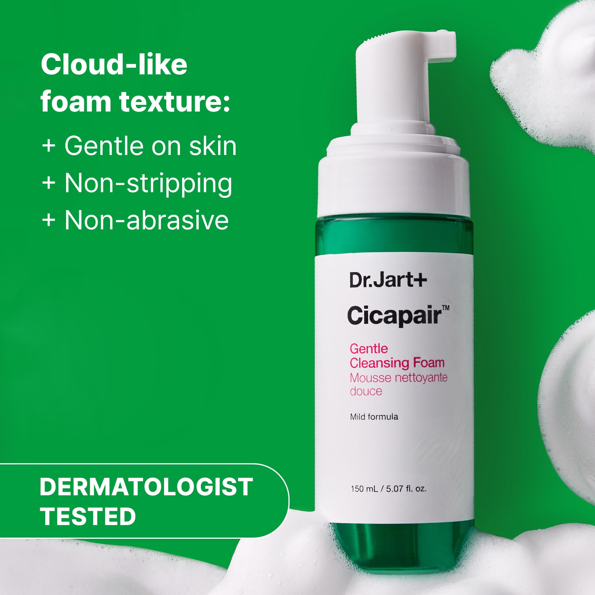 Centella asiatica extract with Dr.Jart+ label emphasizing soothing effect