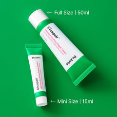 Dr.Jart+ jar on bathroom shelf in lifestyle setting showing everyday routine benefit