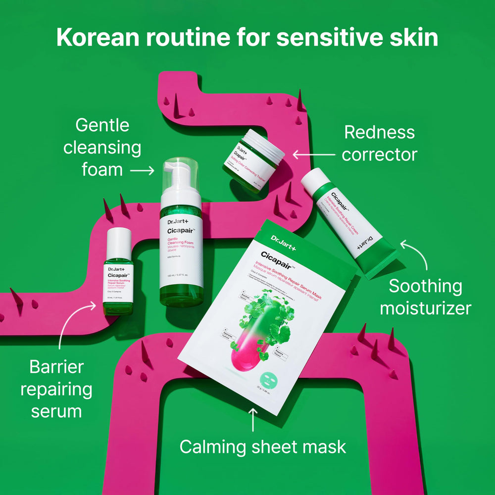 Dr.Jart+ in a bathroom setting within a morning skincare routine for everyday use