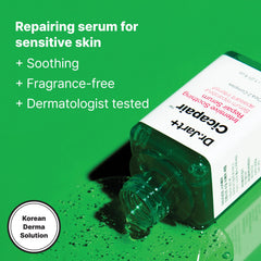 Dr.Jart+ serum dropper texture close-up highlighting lightweight absorption