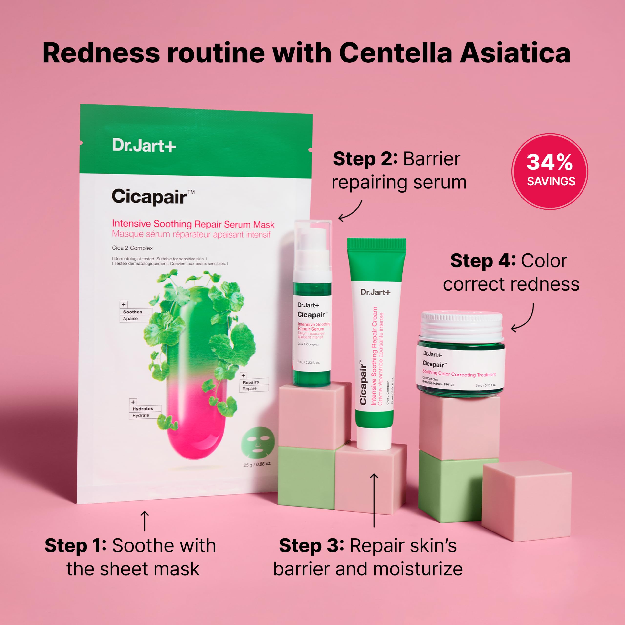 Dr.Jart+ serum dropper texture highlighting concentrated barrier-repair benefit