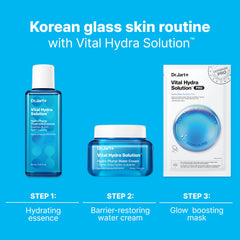 Dr.Jart+ mask on bathroom counter in self-care scene suggesting relaxation benefit