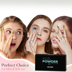DRMODE applicators and powder arrangement emphasizing included tools for simple application