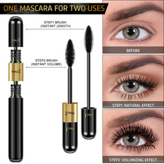 DRMODE wand texture close-up showing fiber-rich formula for fuller lashes