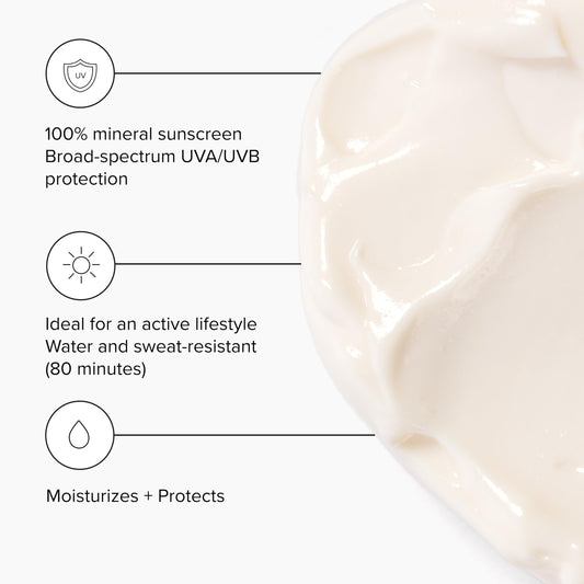 DRMTLGY texture close-up revealing smooth mineral cream finish