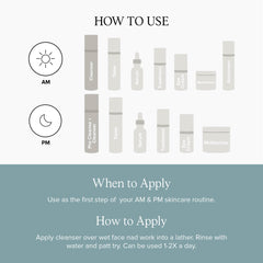 DRMTLGY gOAT cleanser on bathroom shelf styled to show everyday routine convenience benefit