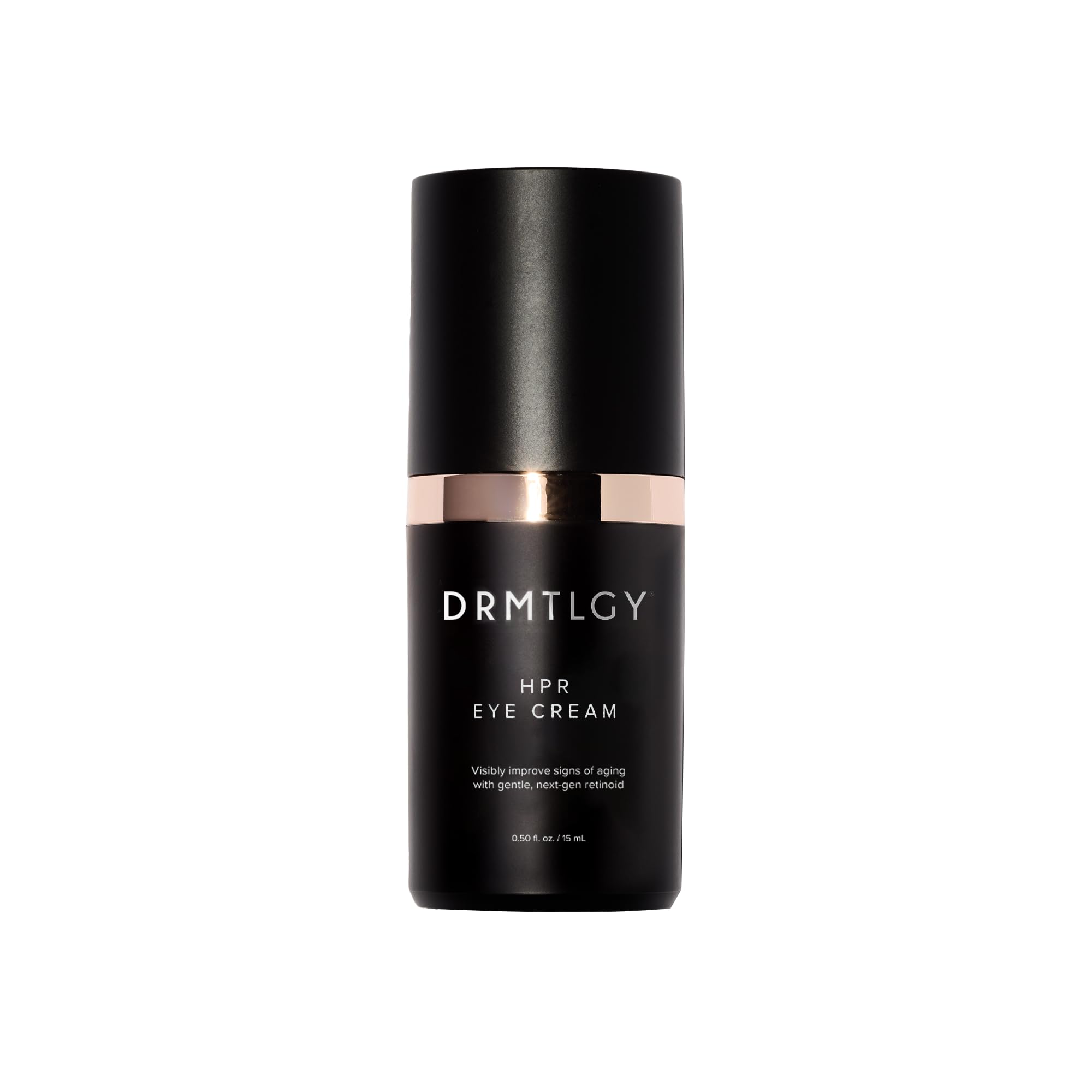 DRMTLGY front packaging showing product for targeted under-eye renewal