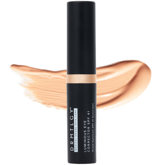 DRMTLGY front tube showing compact travel-friendly corrector