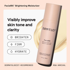 DRMTLGY jar texture close-up highlighting hydrating cream for smooth finish benefit
