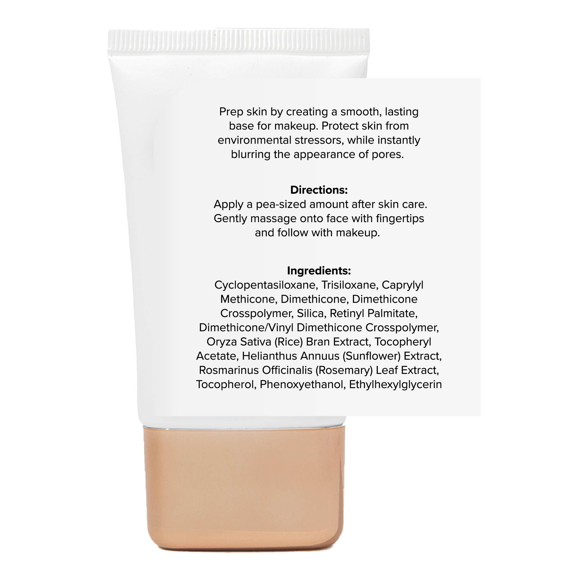 DRMTLGY bottle on bathroom counter staged with skincare for everyday use