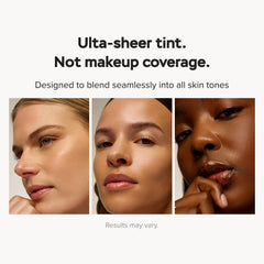 DRMTLGY product next to SPF badge emphasizing broad-spectrum SPF 46