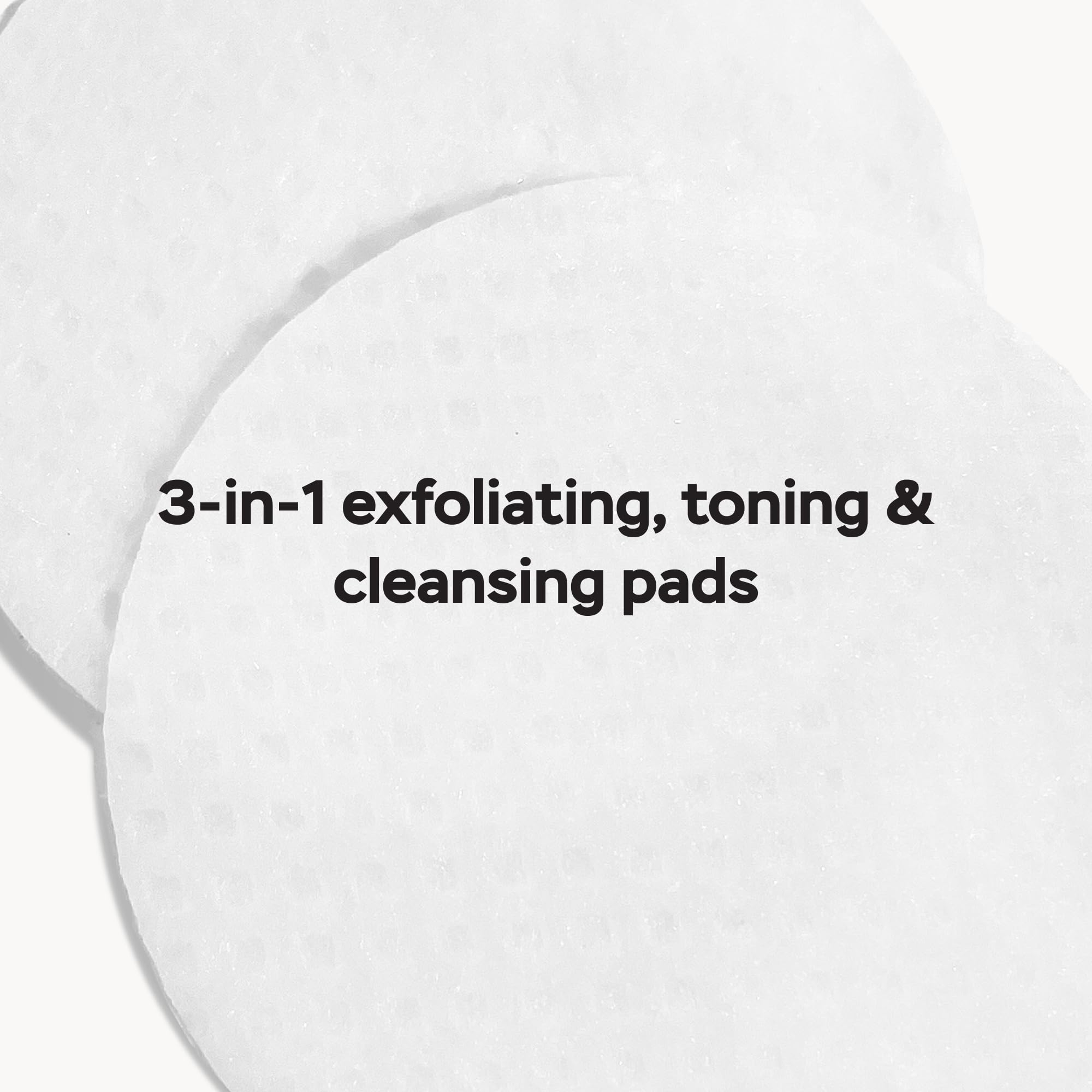 DRMTLGY tingl pad close-up texture highlighting gentle exfoliation