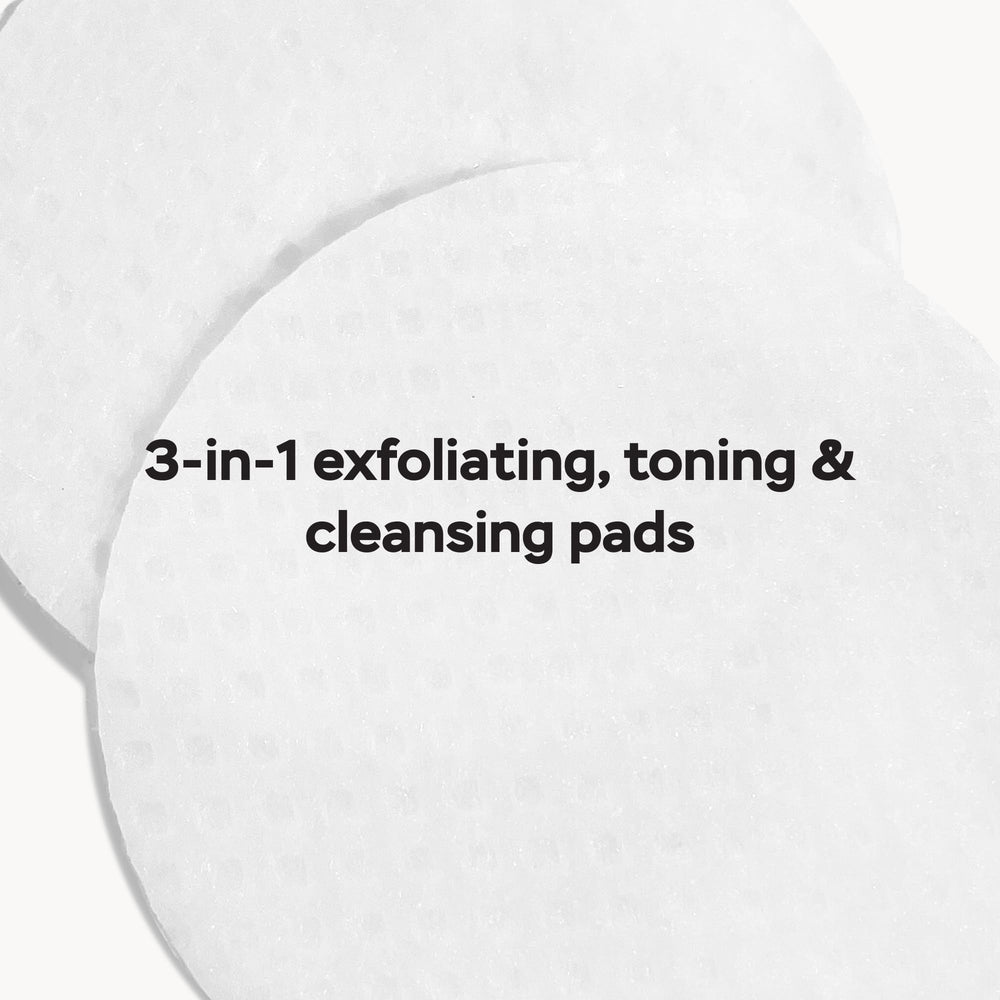 DRMTLGY tingl pad close-up texture highlighting gentle exfoliation
