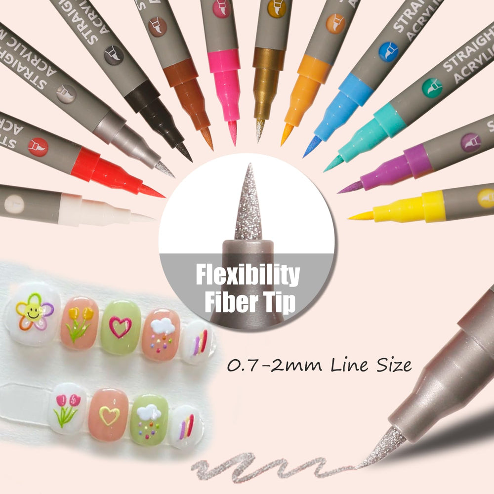Dr.nail swatch spread on white card highlighting vivid color payoff and quick-dry benefit