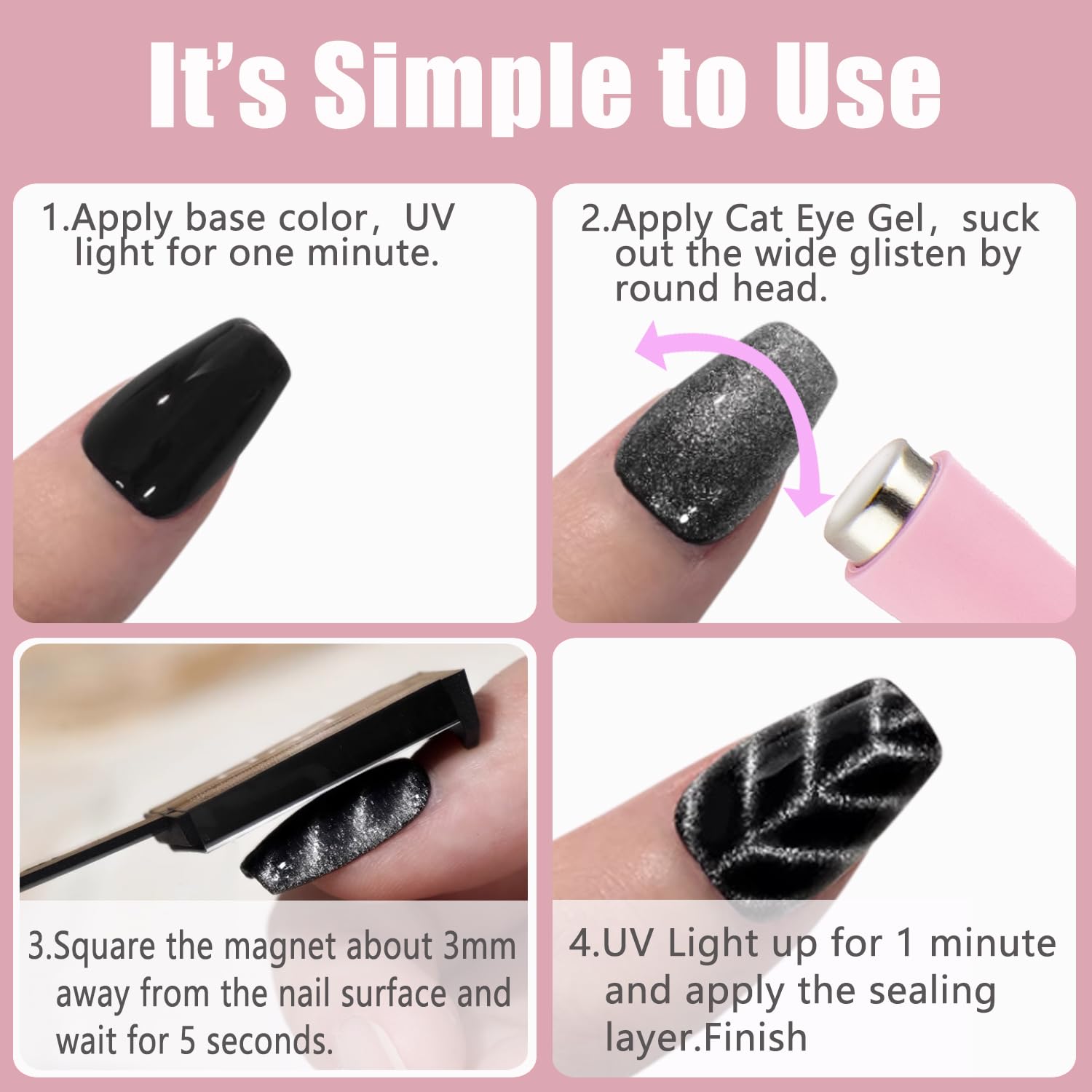 Dr.nail silicone case open with tools organized for tidy storage and travel convenience