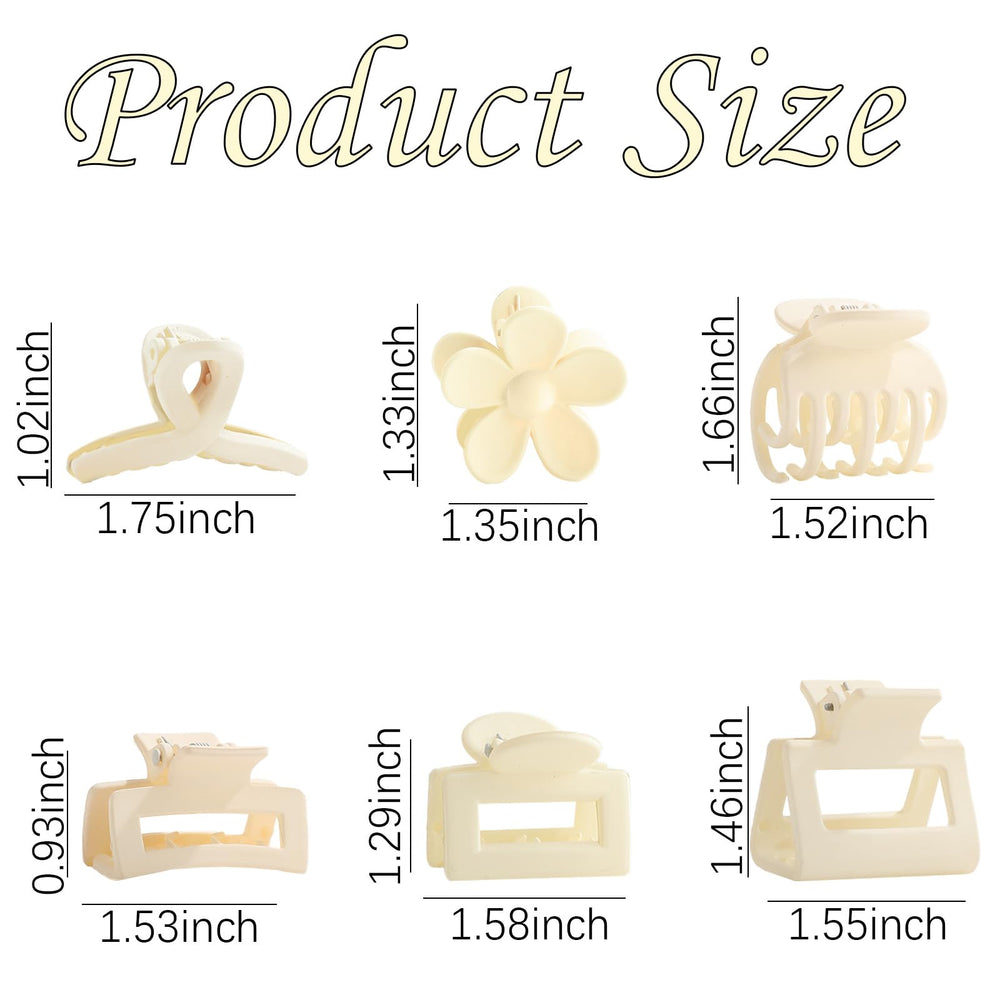 Drnytunk semicircle clip detail showing curved design that cups medium hair securely